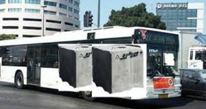 After Jerusalem Trains, Concrete Blocks On Tel Aviv Buses