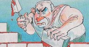 Devastating Cartoon Of Nazi-Like Netanyahu Fails To Free Palestine