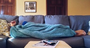 Husband Who Suggested Early Start On Passover Cleaning Thinks Couch Actually Not Bad Place To Sleep